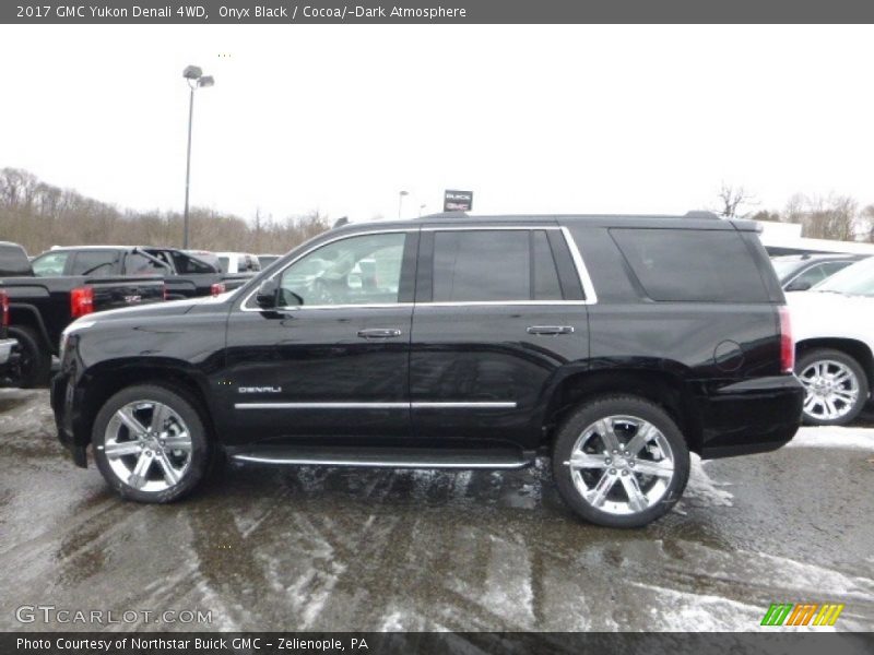 Onyx Black / Cocoa/­Dark Atmosphere 2017 GMC Yukon Denali 4WD