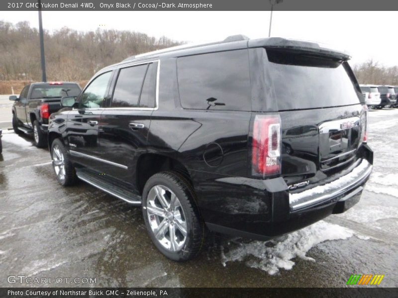 Onyx Black / Cocoa/­Dark Atmosphere 2017 GMC Yukon Denali 4WD