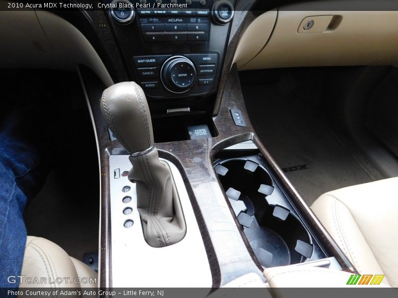 Crystal Black Pearl / Parchment 2010 Acura MDX Technology