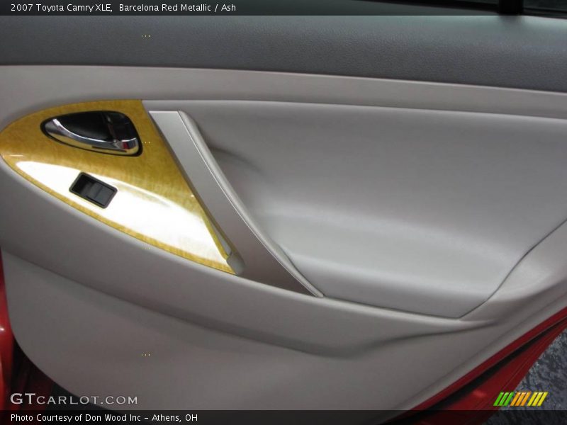 Barcelona Red Metallic / Ash 2007 Toyota Camry XLE