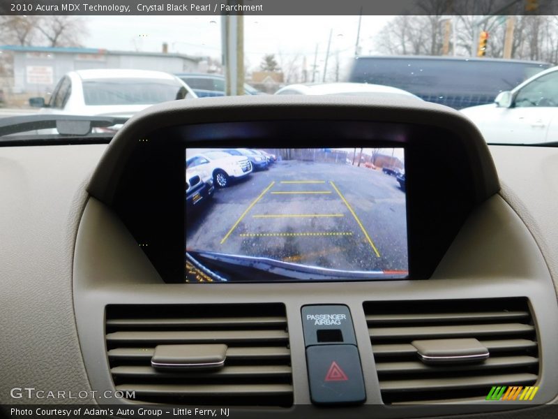 Crystal Black Pearl / Parchment 2010 Acura MDX Technology