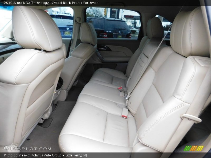 Crystal Black Pearl / Parchment 2010 Acura MDX Technology