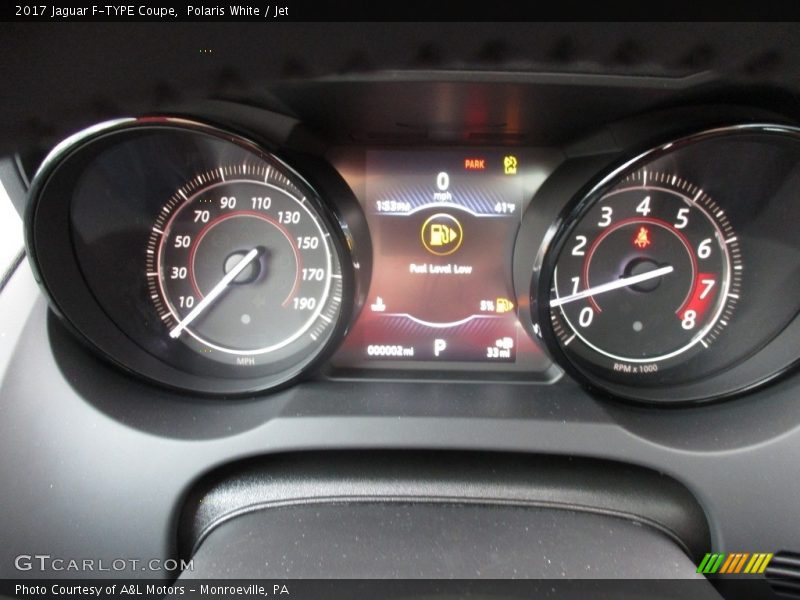  2017 F-TYPE Coupe Coupe Gauges