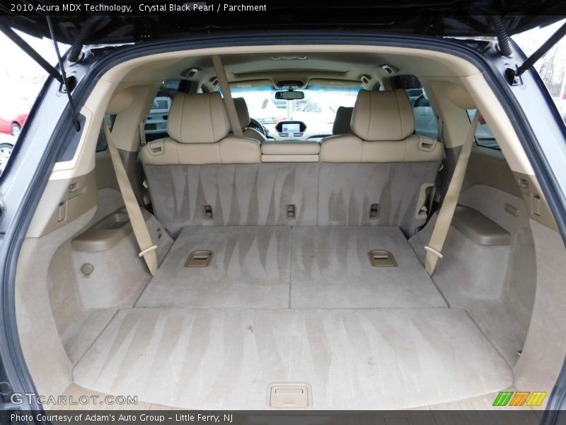 Crystal Black Pearl / Parchment 2010 Acura MDX Technology