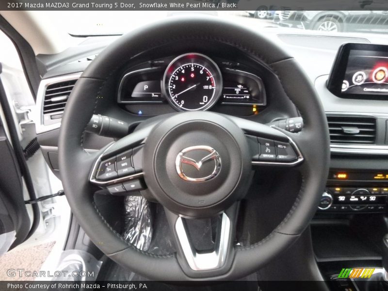  2017 MAZDA3 Grand Touring 5 Door Steering Wheel