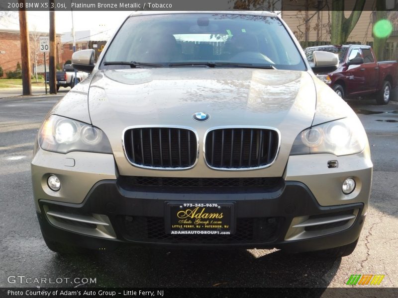 Platinum Bronze Metallic / Tobacco 2008 BMW X5 3.0si