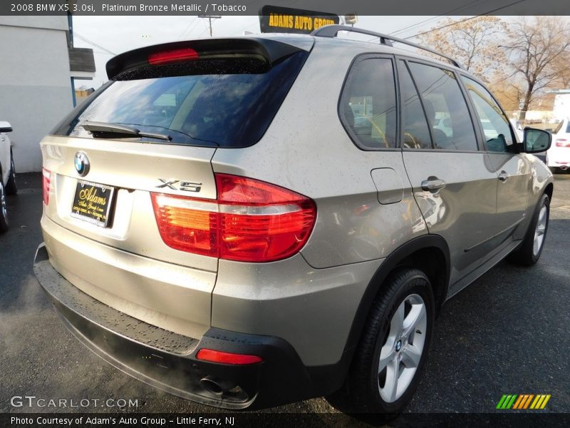 Platinum Bronze Metallic / Tobacco 2008 BMW X5 3.0si