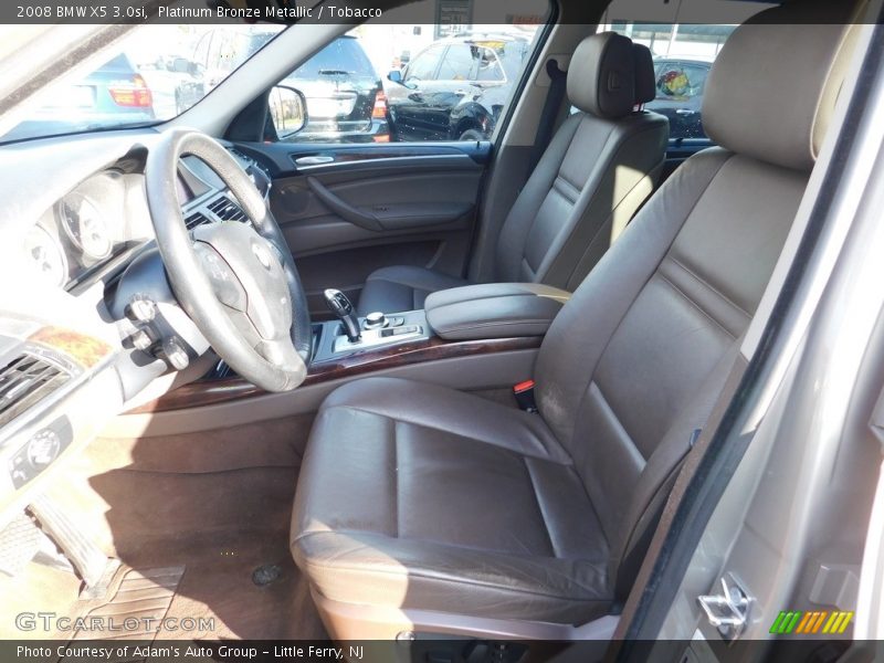 Platinum Bronze Metallic / Tobacco 2008 BMW X5 3.0si