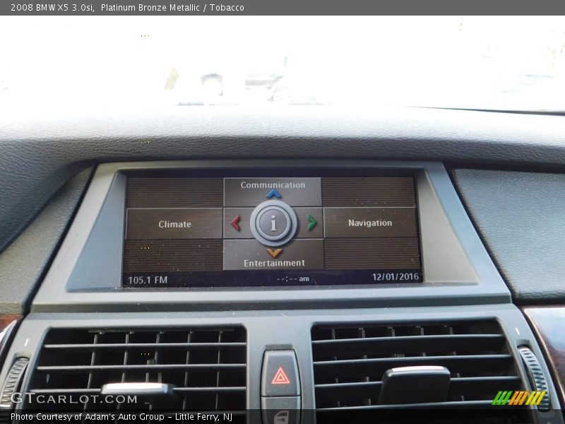 Platinum Bronze Metallic / Tobacco 2008 BMW X5 3.0si