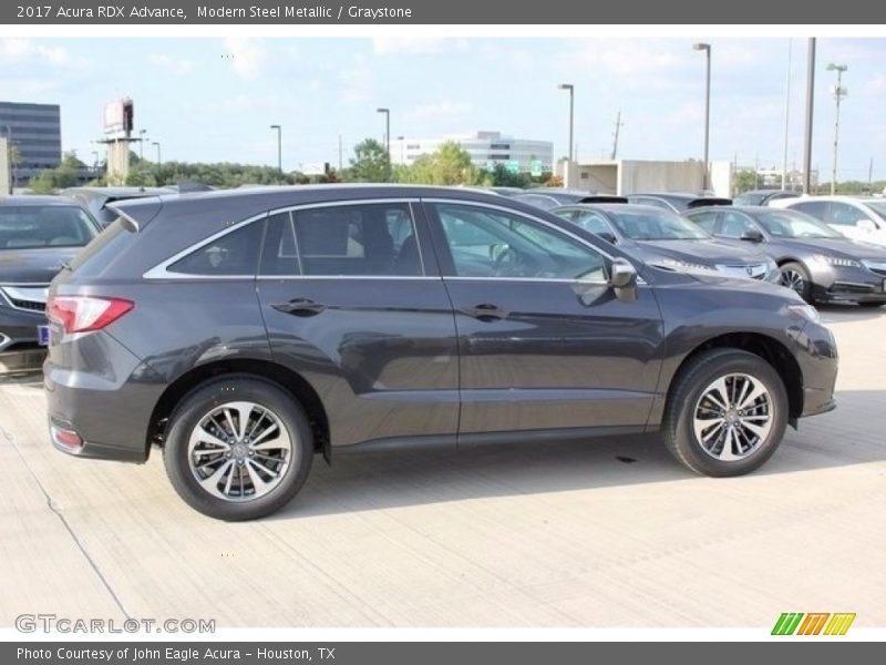Modern Steel Metallic / Graystone 2017 Acura RDX Advance