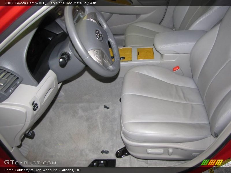 Barcelona Red Metallic / Ash 2007 Toyota Camry XLE