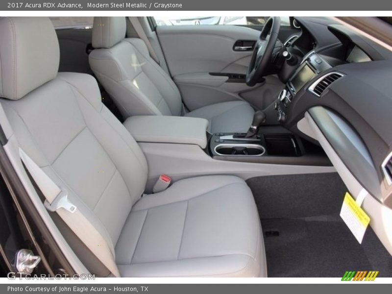 Modern Steel Metallic / Graystone 2017 Acura RDX Advance