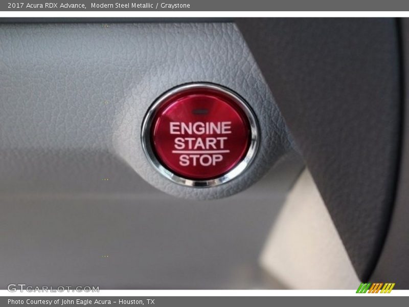 Modern Steel Metallic / Graystone 2017 Acura RDX Advance