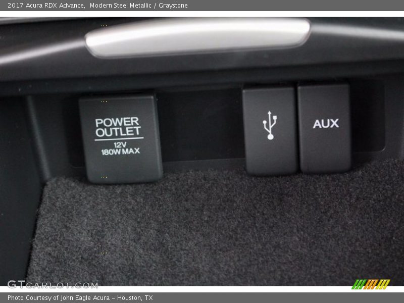 Modern Steel Metallic / Graystone 2017 Acura RDX Advance