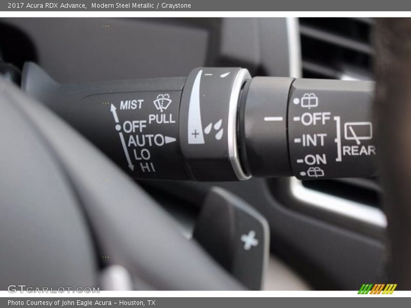 Modern Steel Metallic / Graystone 2017 Acura RDX Advance