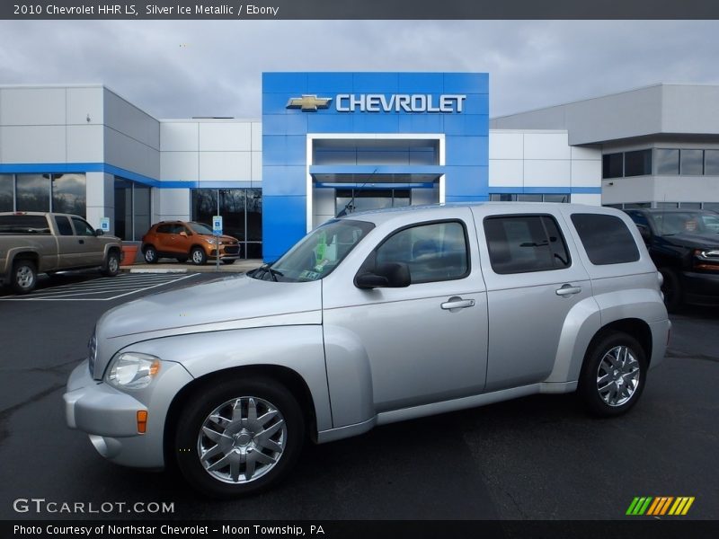Silver Ice Metallic / Ebony 2010 Chevrolet HHR LS