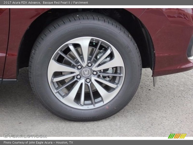 Basque Red Pearl II / Parchment 2017 Acura RDX Advance