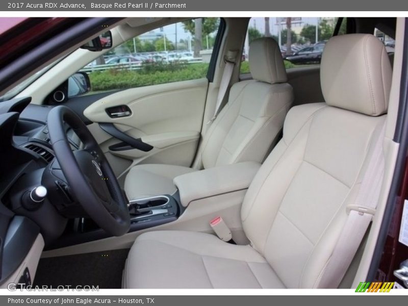 Basque Red Pearl II / Parchment 2017 Acura RDX Advance