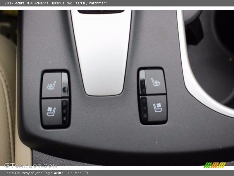 Basque Red Pearl II / Parchment 2017 Acura RDX Advance