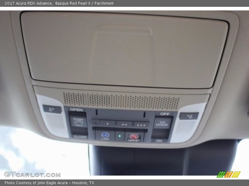 Basque Red Pearl II / Parchment 2017 Acura RDX Advance