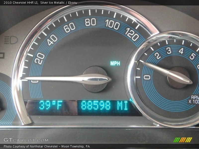 Silver Ice Metallic / Ebony 2010 Chevrolet HHR LS