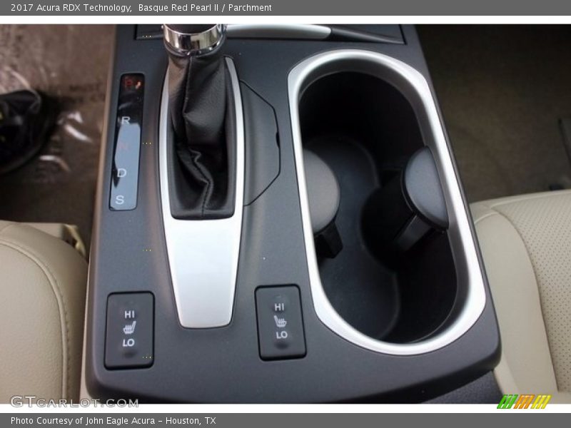 Basque Red Pearl II / Parchment 2017 Acura RDX Technology