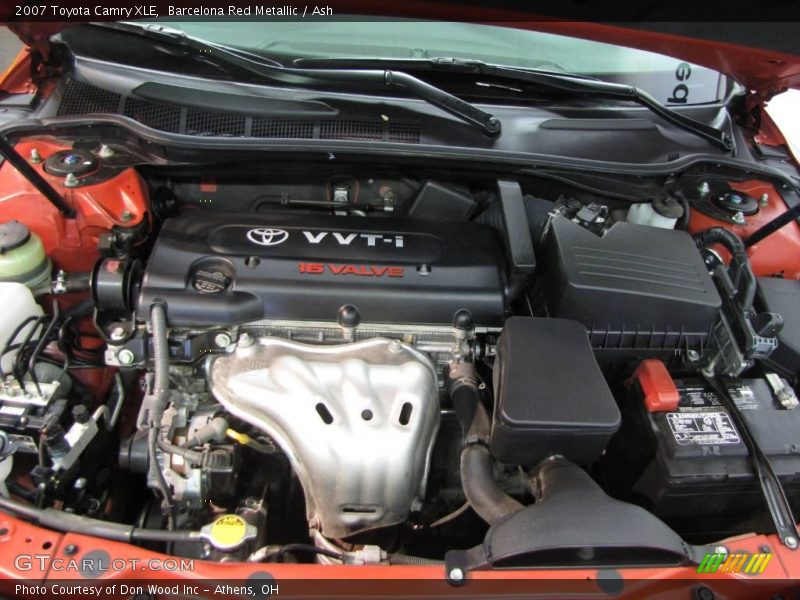 Barcelona Red Metallic / Ash 2007 Toyota Camry XLE