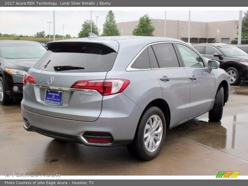 Lunar Silver Metallic / Ebony 2017 Acura RDX Technology