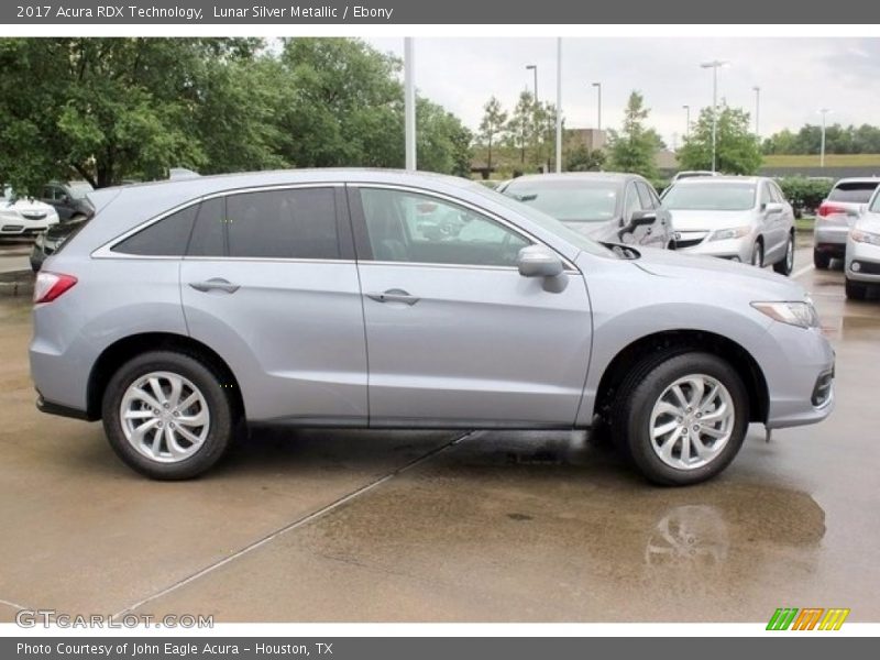 Lunar Silver Metallic / Ebony 2017 Acura RDX Technology