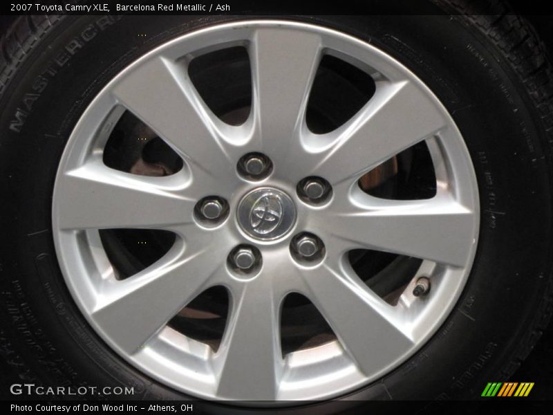 Barcelona Red Metallic / Ash 2007 Toyota Camry XLE
