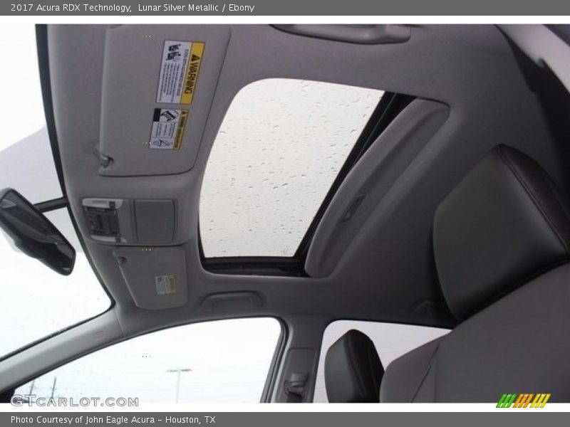 Lunar Silver Metallic / Ebony 2017 Acura RDX Technology