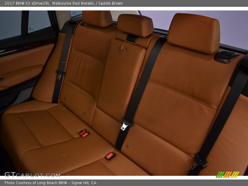 Melbourne Red Metallic / Saddle Brown 2017 BMW X3 sDrive28i