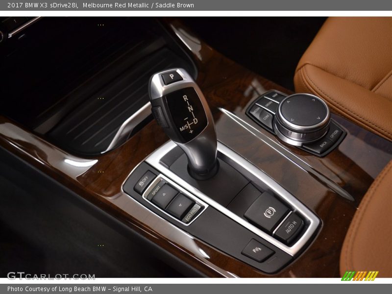 Melbourne Red Metallic / Saddle Brown 2017 BMW X3 sDrive28i