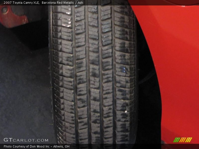 Barcelona Red Metallic / Ash 2007 Toyota Camry XLE