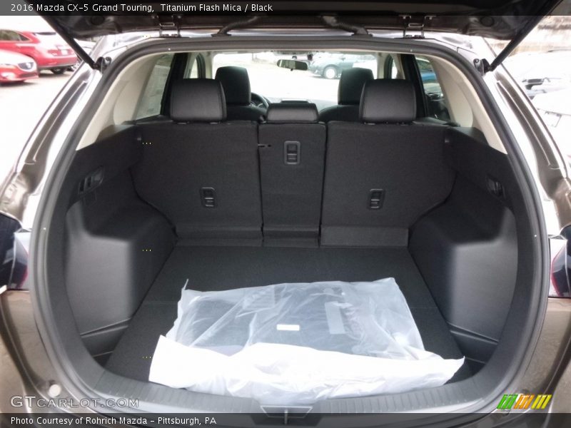 Titanium Flash Mica / Black 2016 Mazda CX-5 Grand Touring