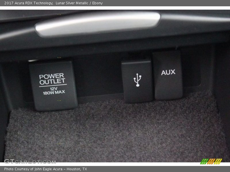Lunar Silver Metallic / Ebony 2017 Acura RDX Technology