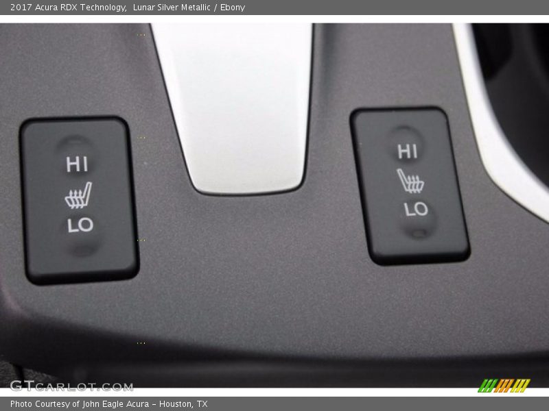 Lunar Silver Metallic / Ebony 2017 Acura RDX Technology