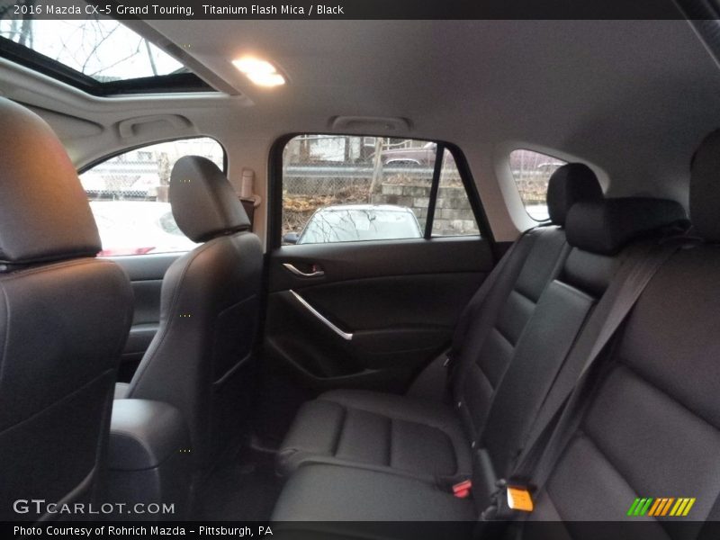 Titanium Flash Mica / Black 2016 Mazda CX-5 Grand Touring