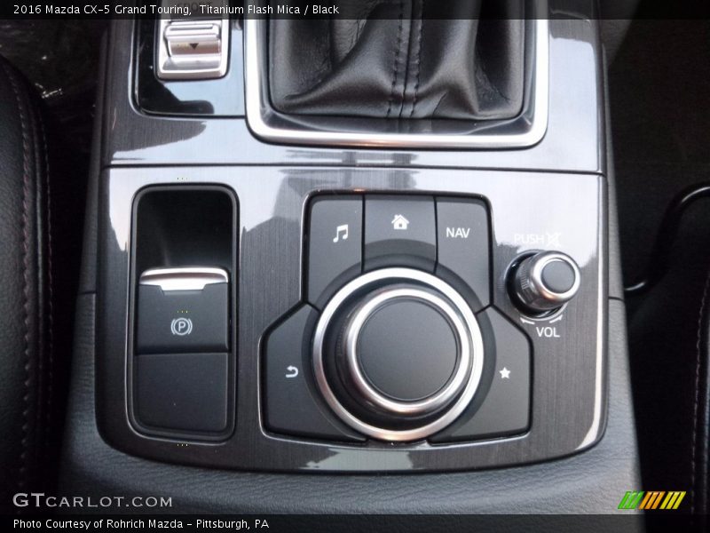 Titanium Flash Mica / Black 2016 Mazda CX-5 Grand Touring
