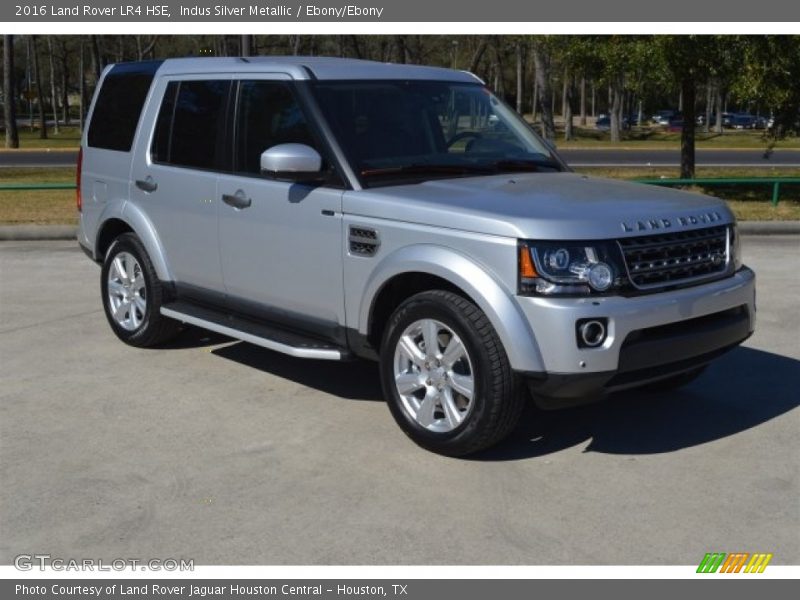 Indus Silver Metallic / Ebony/Ebony 2016 Land Rover LR4 HSE
