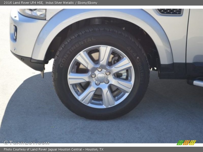 Indus Silver Metallic / Ebony/Ebony 2016 Land Rover LR4 HSE