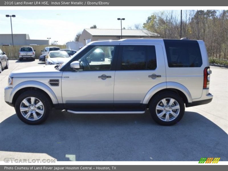 Indus Silver Metallic / Ebony/Ebony 2016 Land Rover LR4 HSE