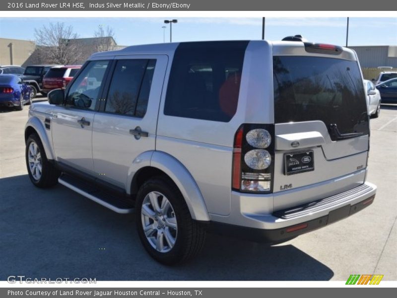 Indus Silver Metallic / Ebony/Ebony 2016 Land Rover LR4 HSE