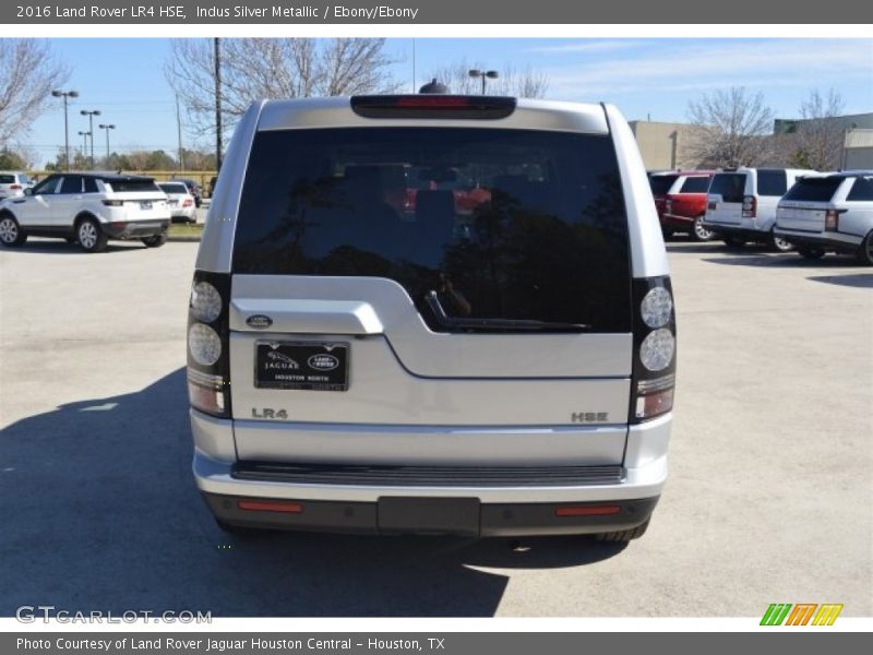 Indus Silver Metallic / Ebony/Ebony 2016 Land Rover LR4 HSE