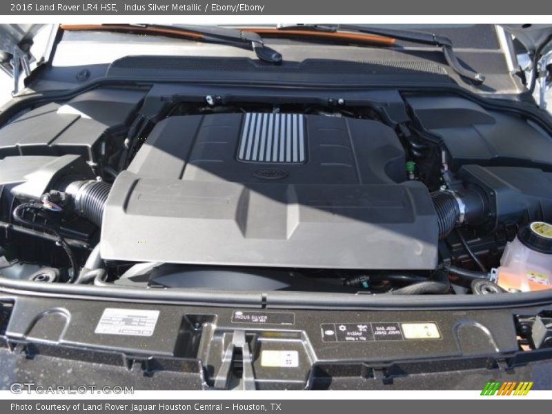 Indus Silver Metallic / Ebony/Ebony 2016 Land Rover LR4 HSE
