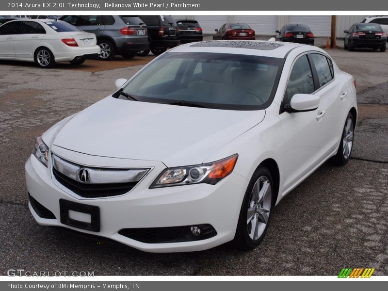 Bellanova White Pearl / Parchment 2014 Acura ILX 2.0L Technology