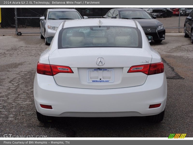 Bellanova White Pearl / Parchment 2014 Acura ILX 2.0L Technology