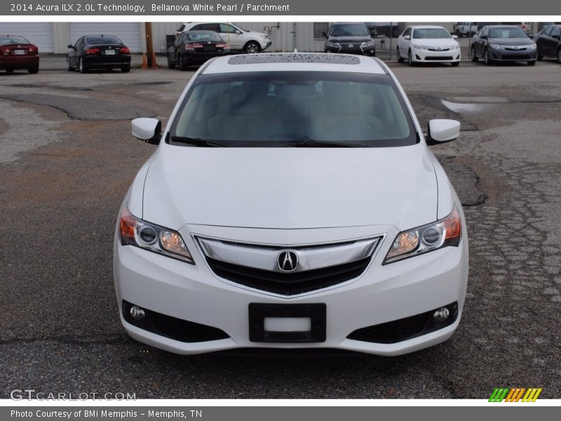 Bellanova White Pearl / Parchment 2014 Acura ILX 2.0L Technology