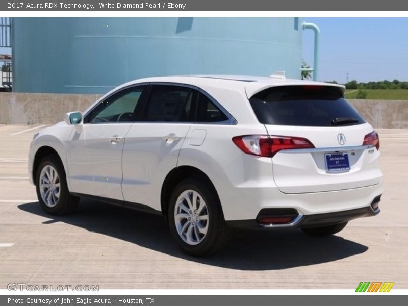 White Diamond Pearl / Ebony 2017 Acura RDX Technology