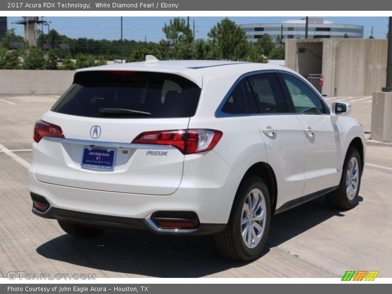 White Diamond Pearl / Ebony 2017 Acura RDX Technology